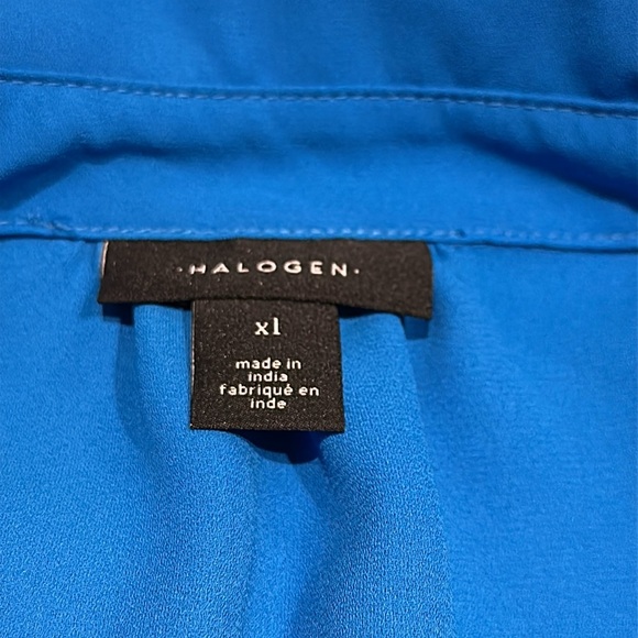 Halogen Blue Long Sleeve Shirt - Picture 2 of 3